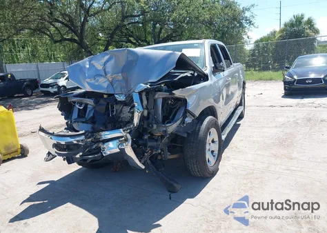 2021 Ram 1500 Big Horn 4X4 6'4 Box from USA, damaged, VIN 1C6SRFMT3MN616359